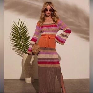 VICI collection maxi dress/beach cover up